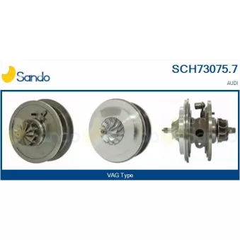 Groupe carter, turbocompresseur SANDO SCH73075.7