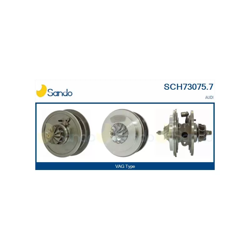 Groupe carter, turbocompresseur SANDO SCH73075.7