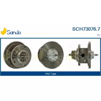 Groupe carter, turbocompresseur SANDO SCH73076.7