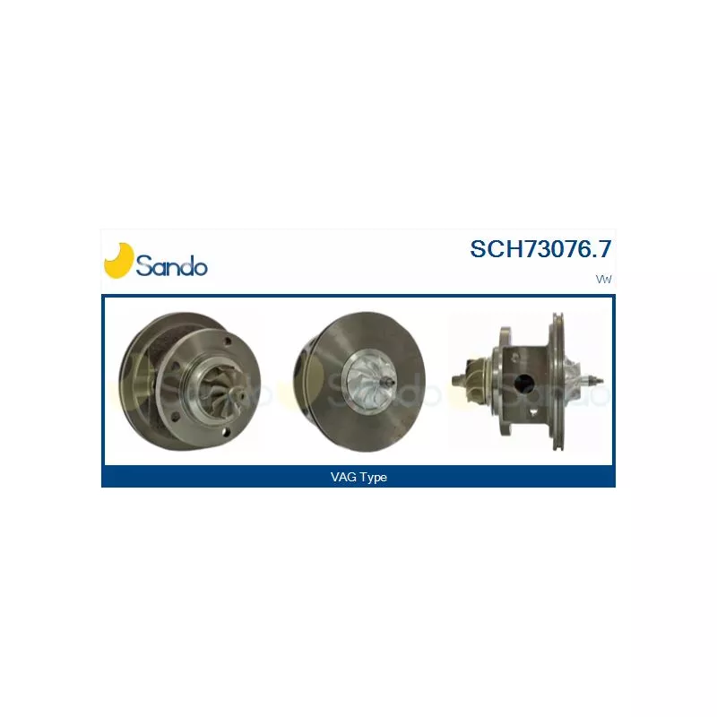 Groupe carter, turbocompresseur SANDO SCH73076.7