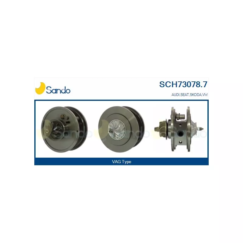Groupe carter, turbocompresseur SANDO SCH73078.7