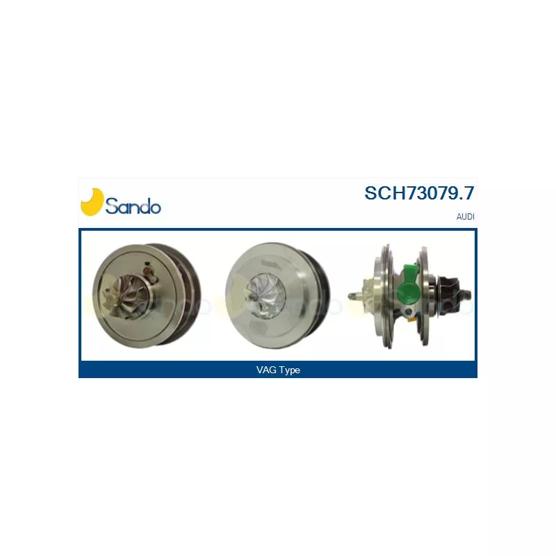 Groupe carter, turbocompresseur SANDO SCH73079.7