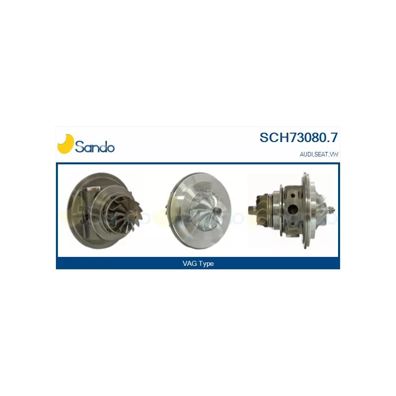 Groupe carter, turbocompresseur SANDO SCH73080.7