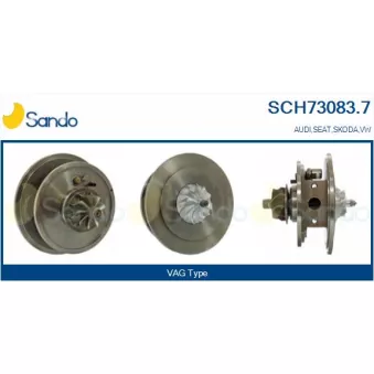 Groupe carter, turbocompresseur SANDO SCH73083.7