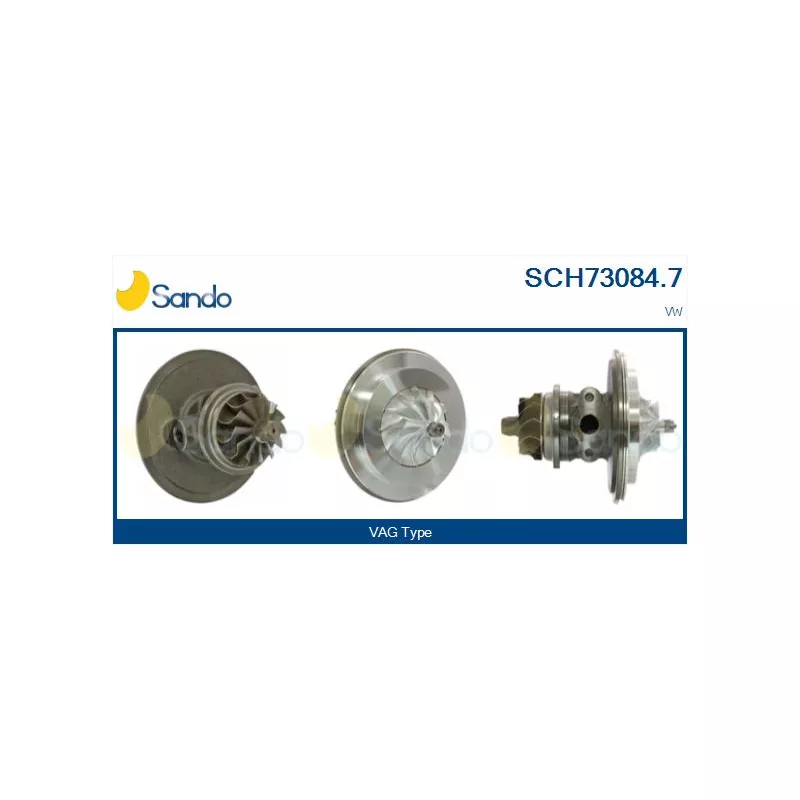 Groupe carter, turbocompresseur SANDO SCH73084.7