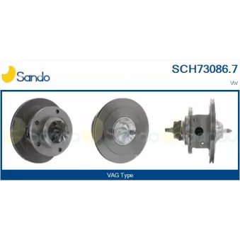 Groupe carter, turbocompresseur SANDO SCH73086.7