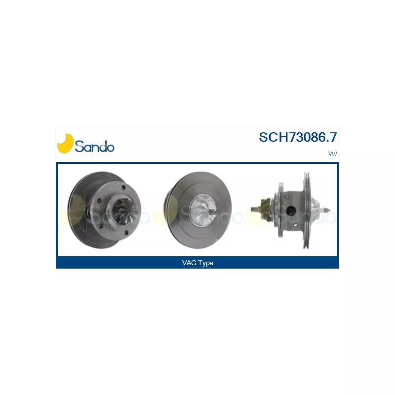 Groupe carter, turbocompresseur SANDO SCH73086.7