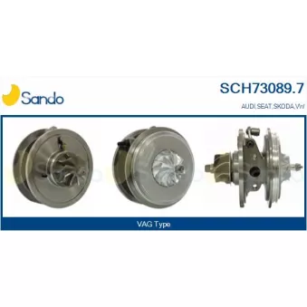 Groupe carter, turbocompresseur SANDO SCH73089.7