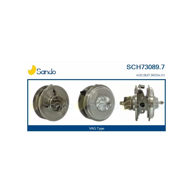 Groupe carter, turbocompresseur SANDO SCH73089.7