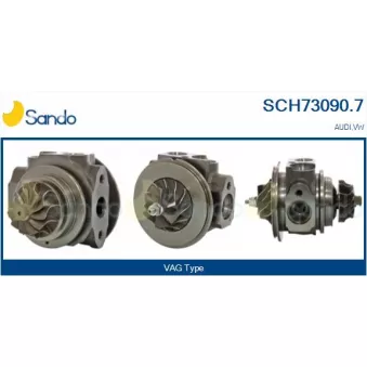 Groupe carter, turbocompresseur SANDO SCH73090.7