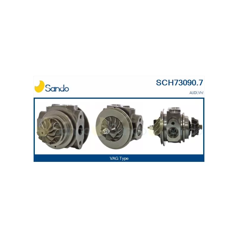 Groupe carter, turbocompresseur SANDO SCH73090.7