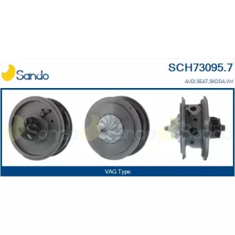 Groupe carter, turbocompresseur SANDO SCH73095.7