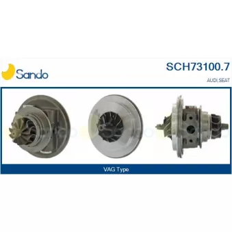 Groupe carter, turbocompresseur SANDO SCH73100.7