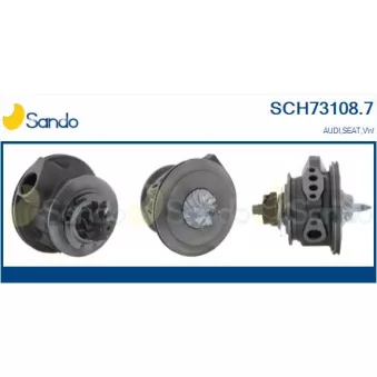 Groupe carter, turbocompresseur SANDO SCH73108.7