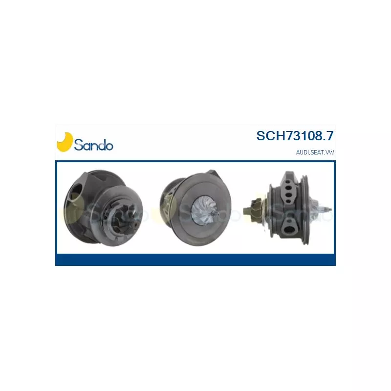 Groupe carter, turbocompresseur SANDO SCH73108.7