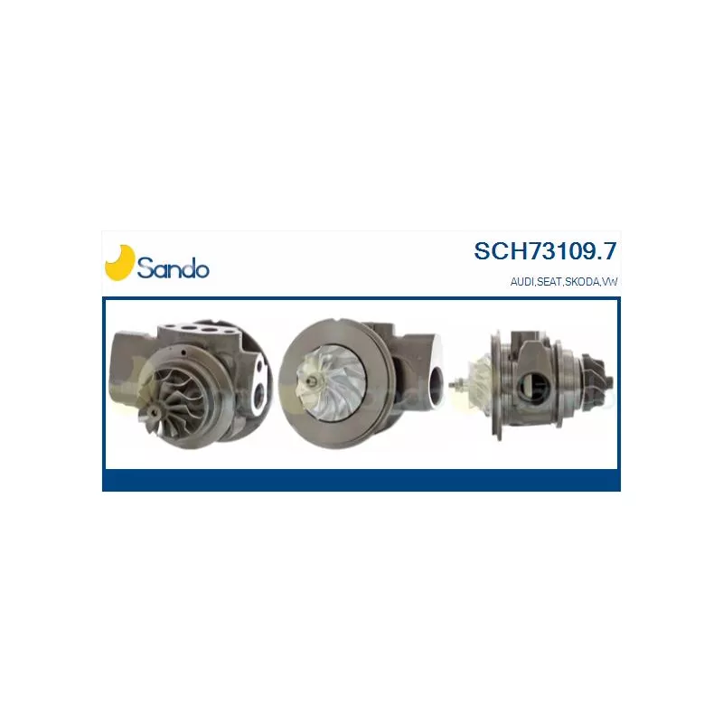 Groupe carter, turbocompresseur SANDO SCH73109.7