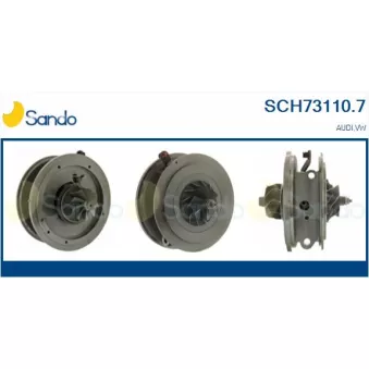 Groupe carter, turbocompresseur SANDO SCH73110.7