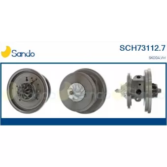 Groupe carter, turbocompresseur SANDO SCH73112.7