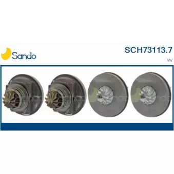 Groupe carter, turbocompresseur SANDO SCH73113.7