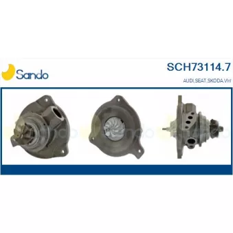 Groupe carter, turbocompresseur SANDO SCH73114.7
