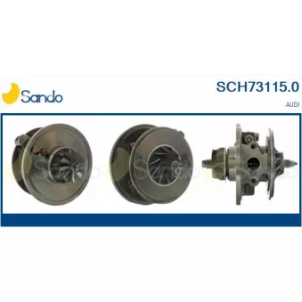 Groupe carter, turbocompresseur SANDO