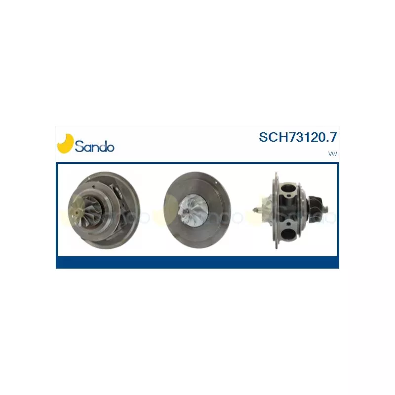 Groupe carter, turbocompresseur SANDO SCH73120.7