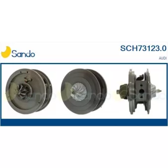 Groupe carter, turbocompresseur SANDO SCH73123.0