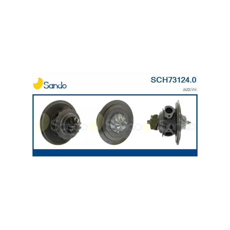 Groupe carter, turbocompresseur SANDO SCH73124.0