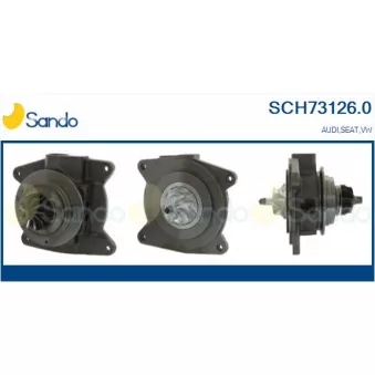 Groupe carter, turbocompresseur SANDO SCH73126.0