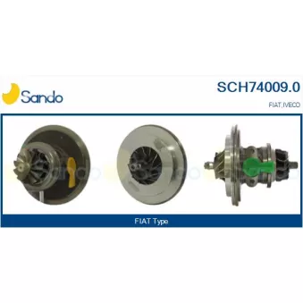 Carter central, compresseur SANDO SCH74009.0