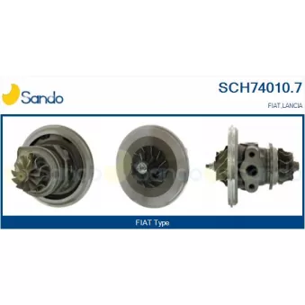 Groupe carter, turbocompresseur SANDO SCH74010.7