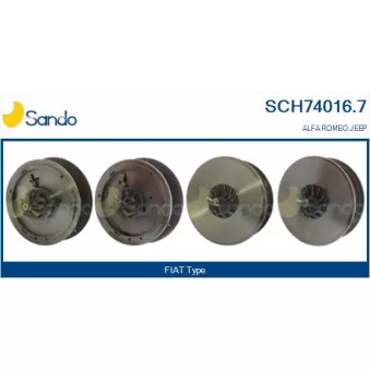 Groupe carter, turbocompresseur SANDO SCH74016.7