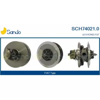 Groupe carter, turbocompresseur SANDO SCH74021.0
