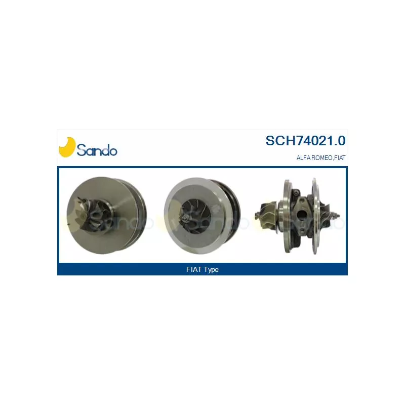 Groupe carter, turbocompresseur SANDO SCH74021.0