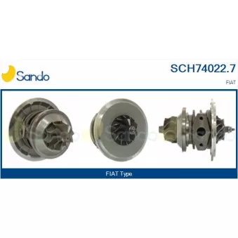 Groupe carter, turbocompresseur SANDO SCH74022.7