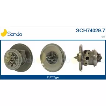 Groupe carter, turbocompresseur SANDO