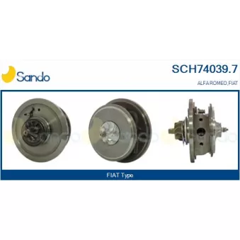 Groupe carter, turbocompresseur SANDO SCH74039.7