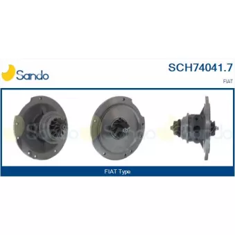 Groupe carter, turbocompresseur SANDO SCH74041.7