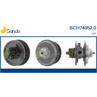 Groupe carter, turbocompresseur SANDO SCH74052.0