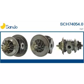 Groupe carter, turbocompresseur SANDO SCH74054.0