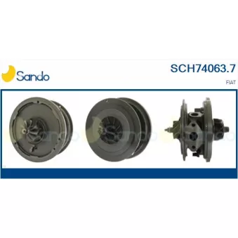 Groupe carter, turbocompresseur SANDO SCH74063.7