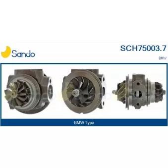 Groupe carter, turbocompresseur SANDO SCH75003.7