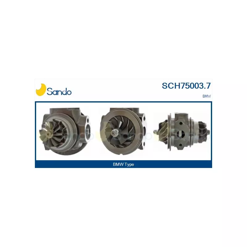 Groupe carter, turbocompresseur SANDO SCH75003.7