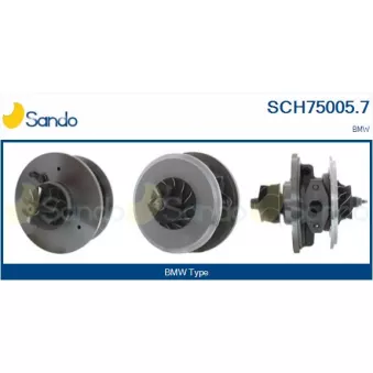 Groupe carter, turbocompresseur SANDO SCH75005.7