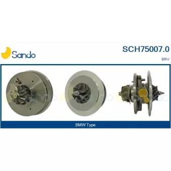 Groupe carter, turbocompresseur SANDO