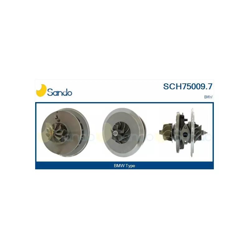 Groupe carter, turbocompresseur SANDO SCH75009.7