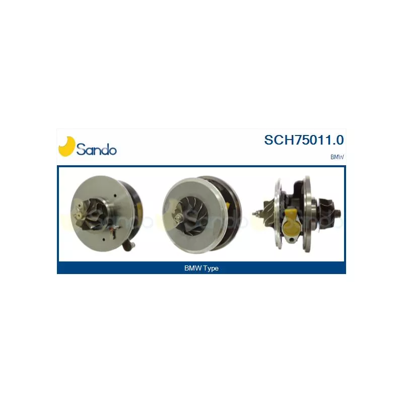Groupe carter, turbocompresseur SANDO SCH75011.0