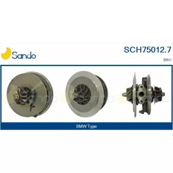 Groupe carter, turbocompresseur SANDO SCH75012.7
