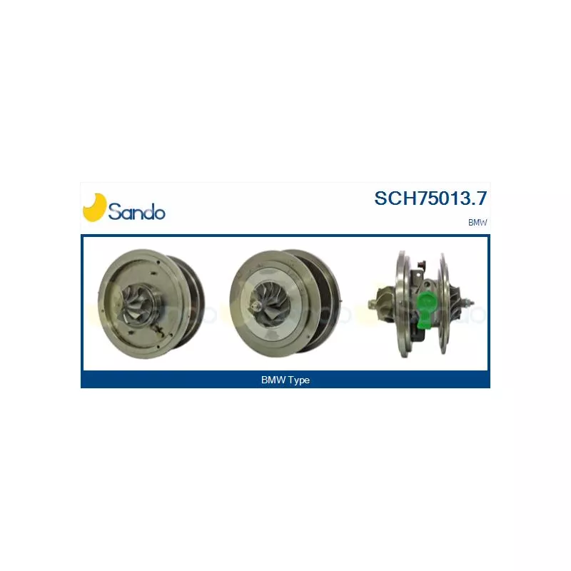 Groupe carter, turbocompresseur SANDO SCH75013.7