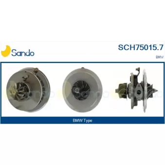 Groupe carter, turbocompresseur SANDO SCH75015.7